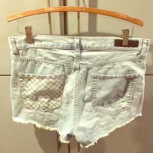 Vans cut offs size 11